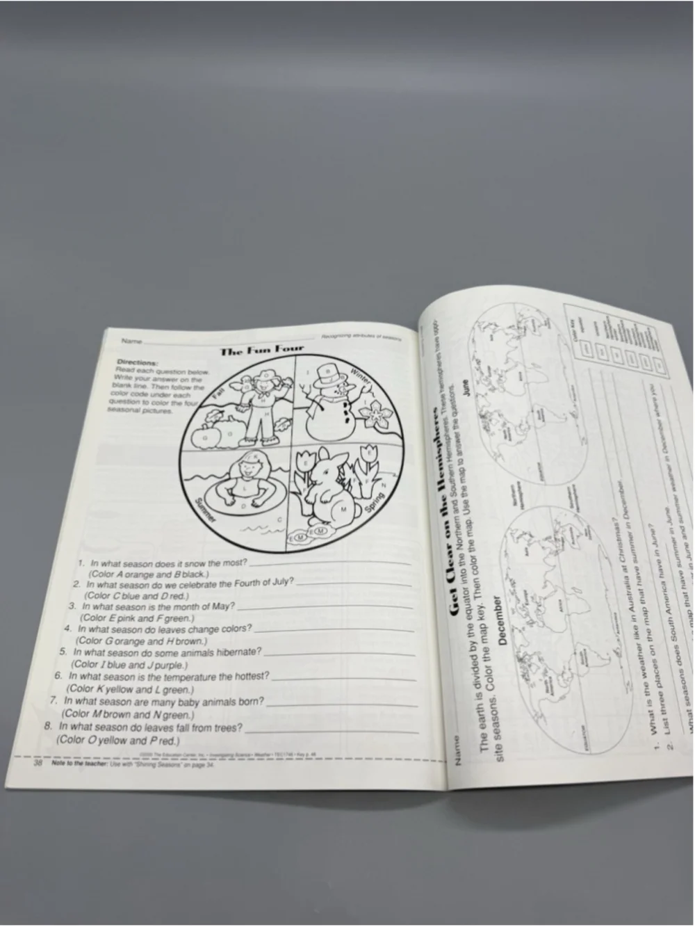 Weather Grades 1 2 3 Investigating Science The Mailbox Reproducible Homeschool